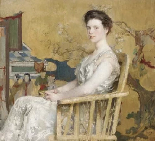 Edmund Tarbell - Ritratto della signora C